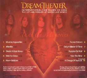 Dream Theater - International Fan Club CD 2002